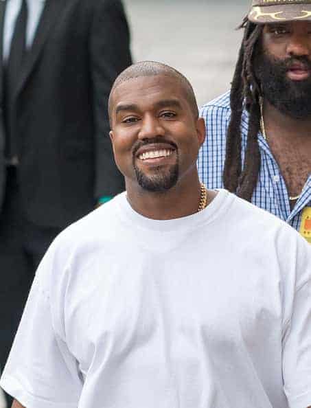 Kanye West at 'Jimmy Kimmel Live' on August 09