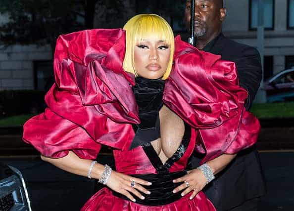 Nicki Minaj arriving to Marc Jacobs SS19 fashion show during New York Fashion Week