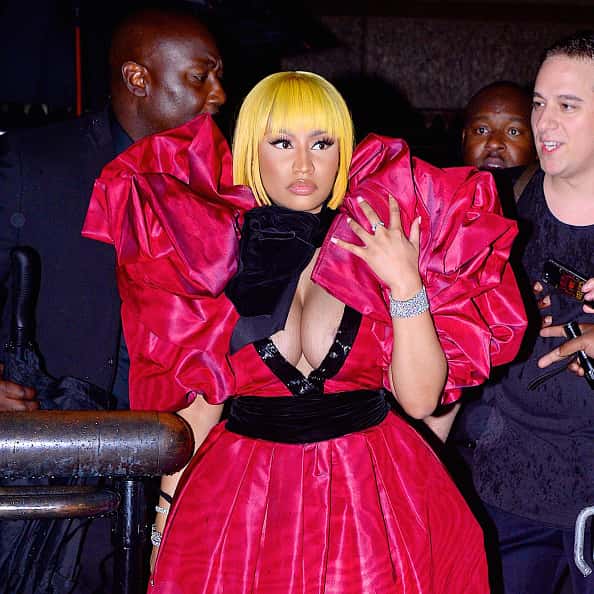 Nicki Minaj  seen out and about in Manhattan on September 12