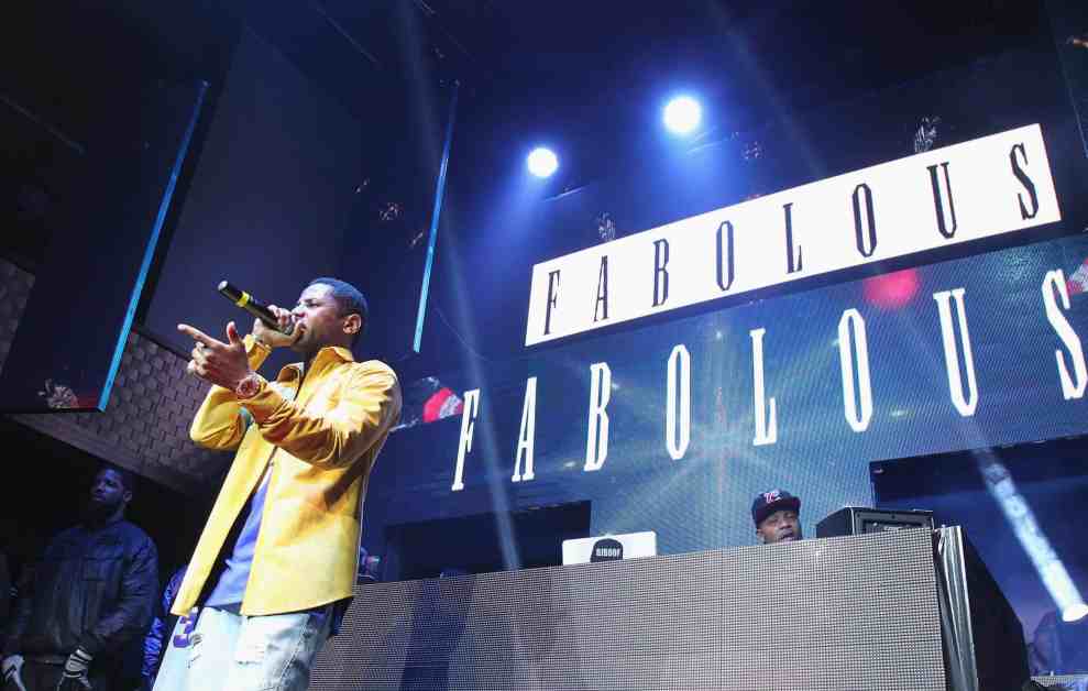 Fabulous performing on stage