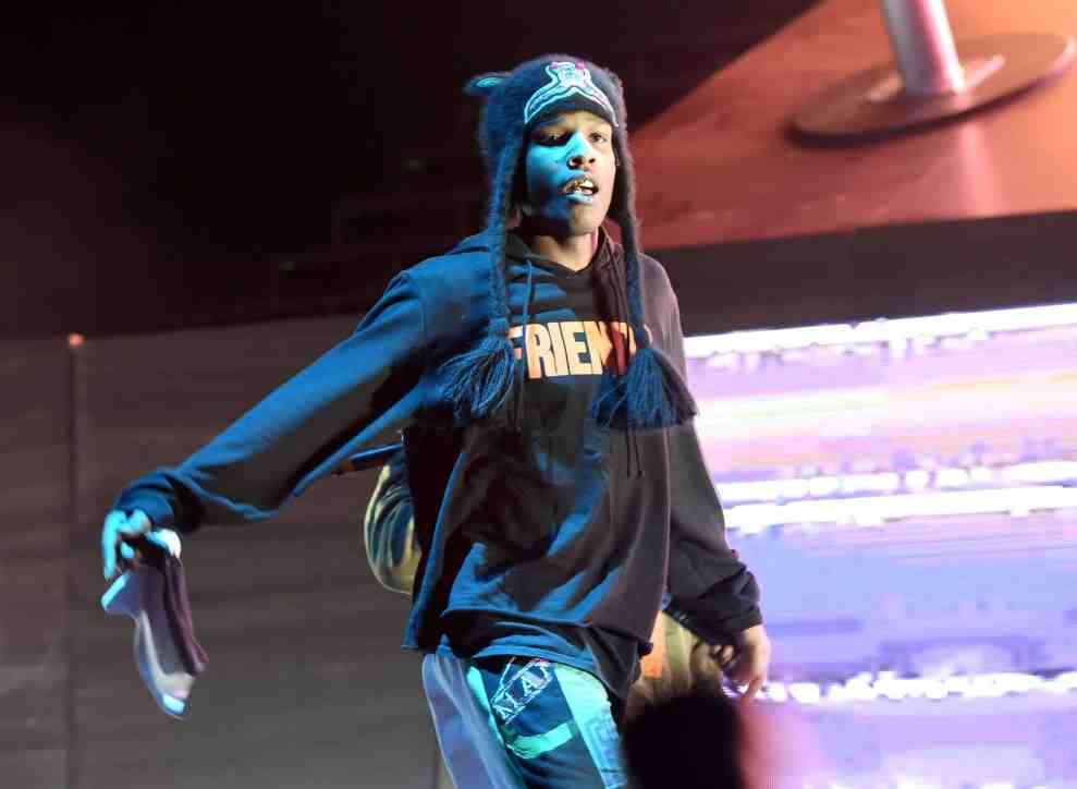 A$AP Rocky on stage