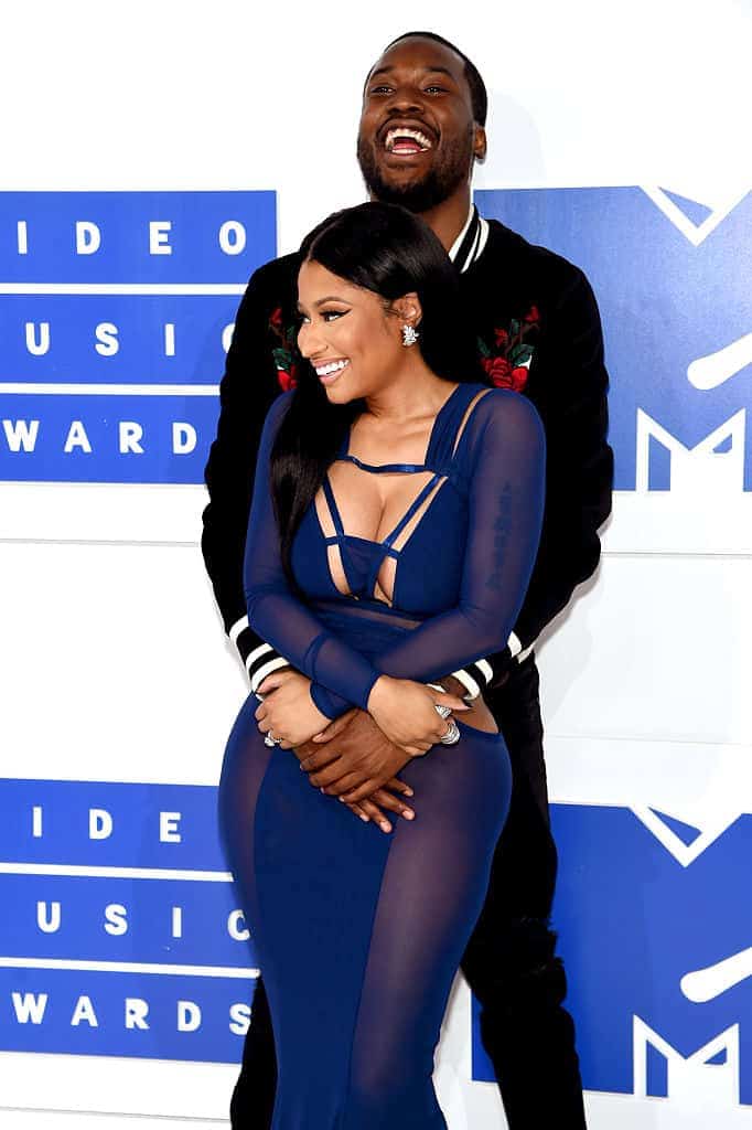 Meek Mill and Nicki Minaj at MTV Video Music Awards