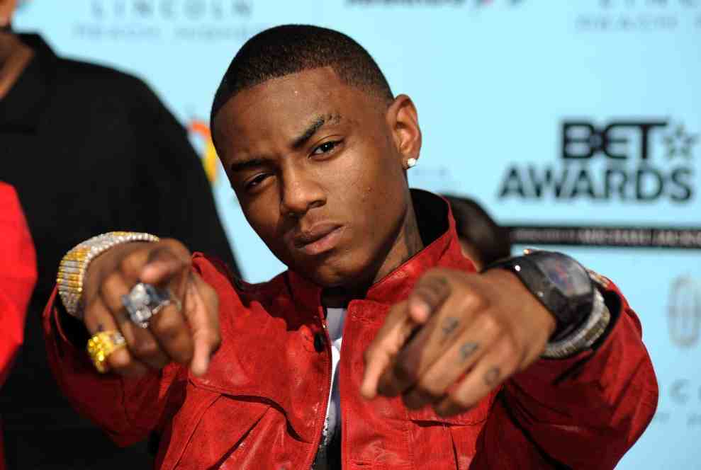 Soulja boy at BET Awards red carpet