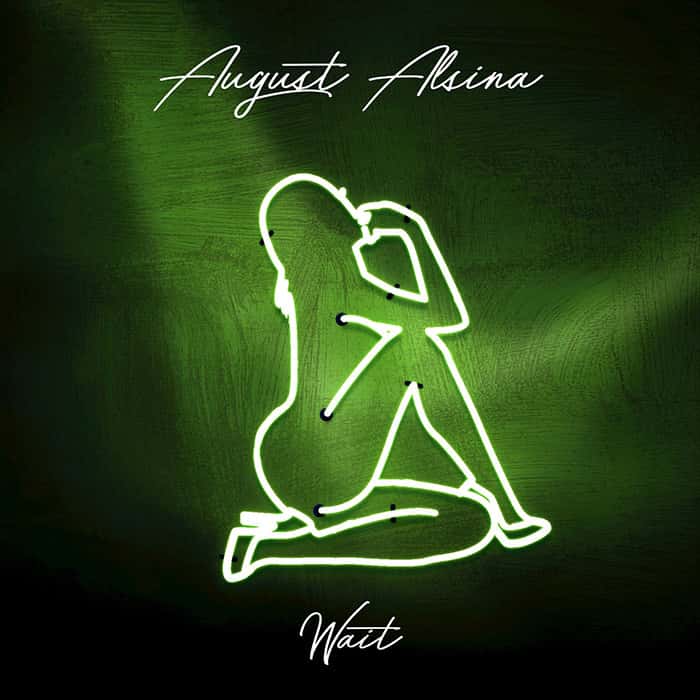 Album cover August Alsina 'Wait'