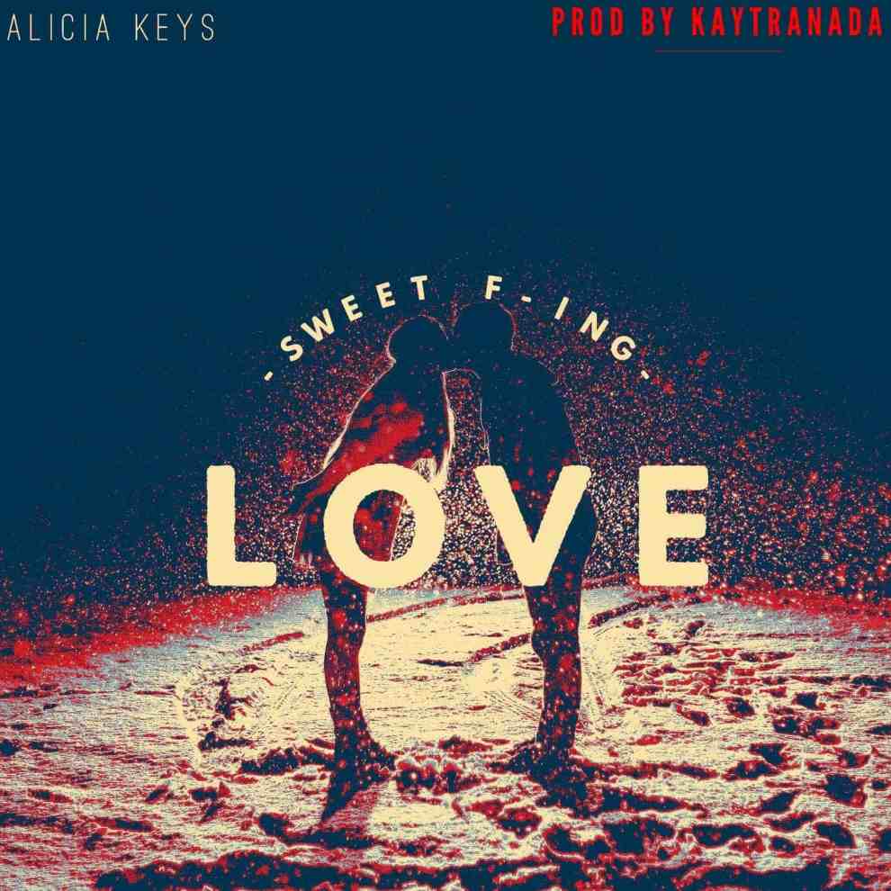 Album cover Alicia Keys Sweet F-ing Love Prod by Kaytranada