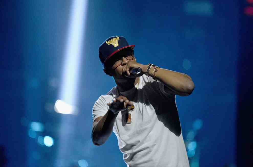 T.I. performing