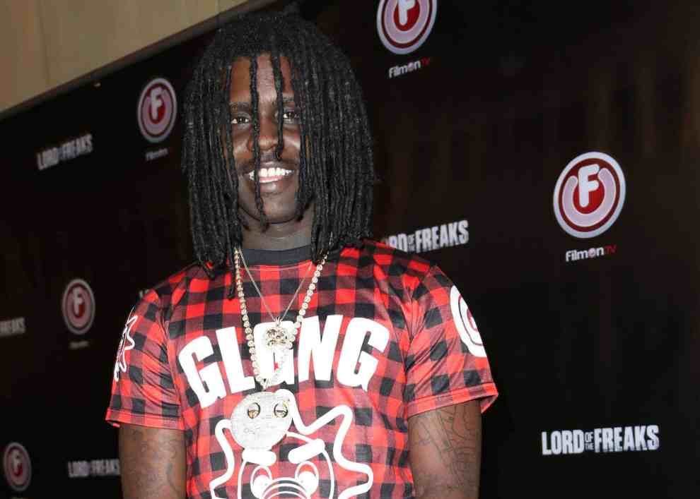 Chief Keef in GLGNG shirt
