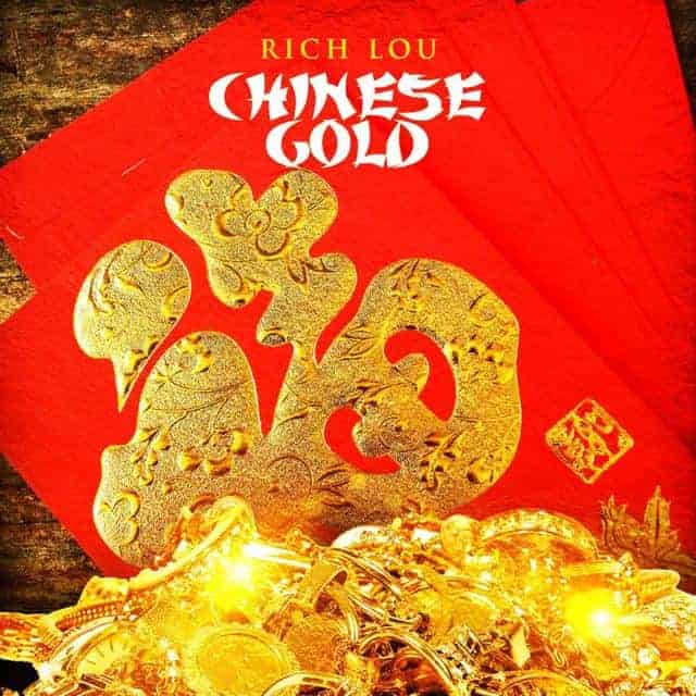 Album cover Rich Lou 'Chinese Gold' single