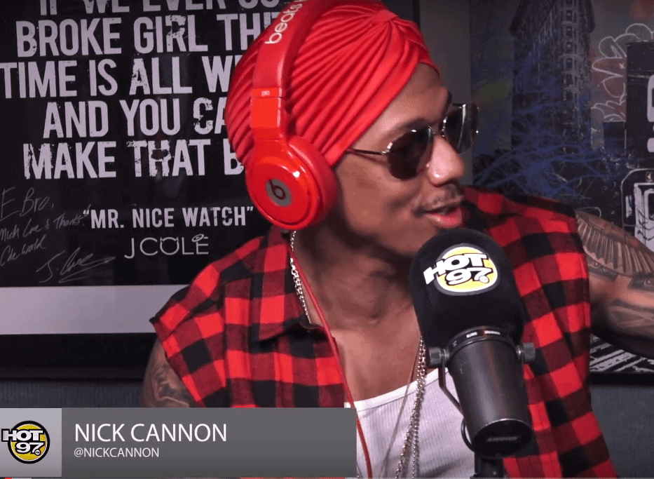 Nick Cannon @NickCannon in Hot97 studio