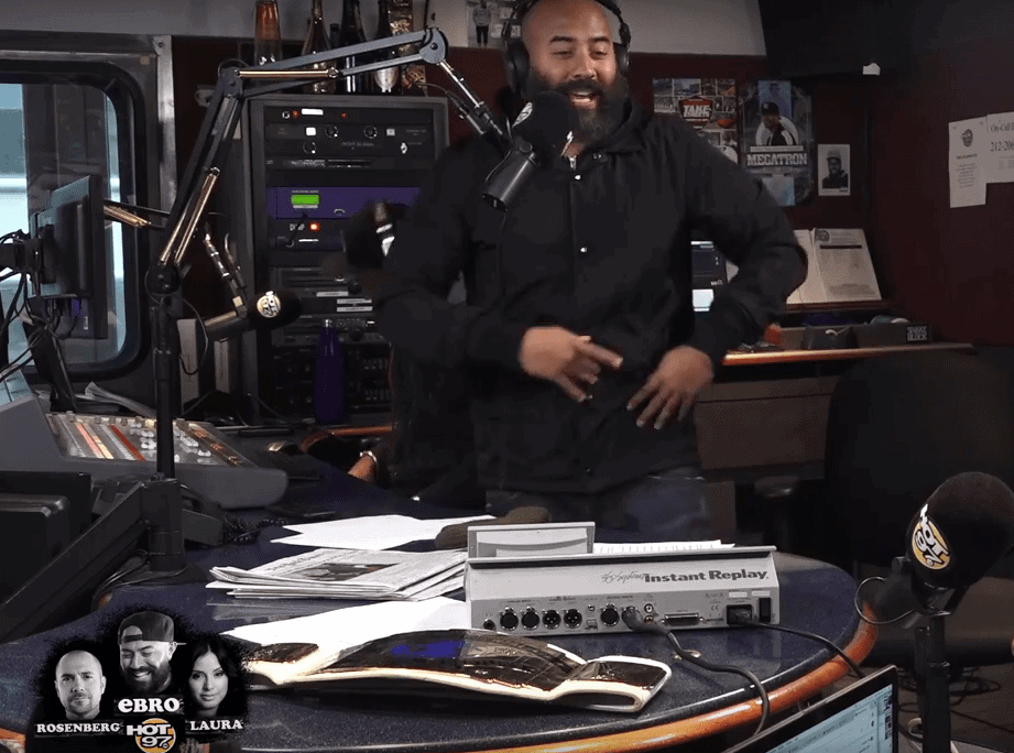 Ebro in Hot97 studio