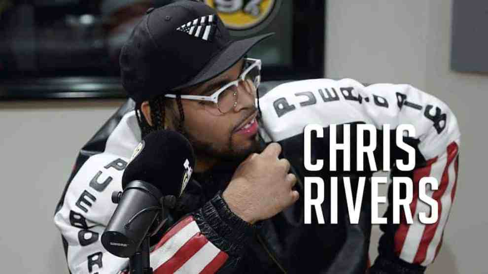 Chris Rivers in Hot 97 Studio