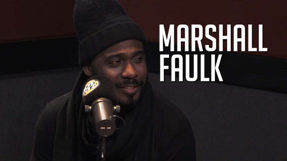 Marshall Faulk in Hot 97 studio