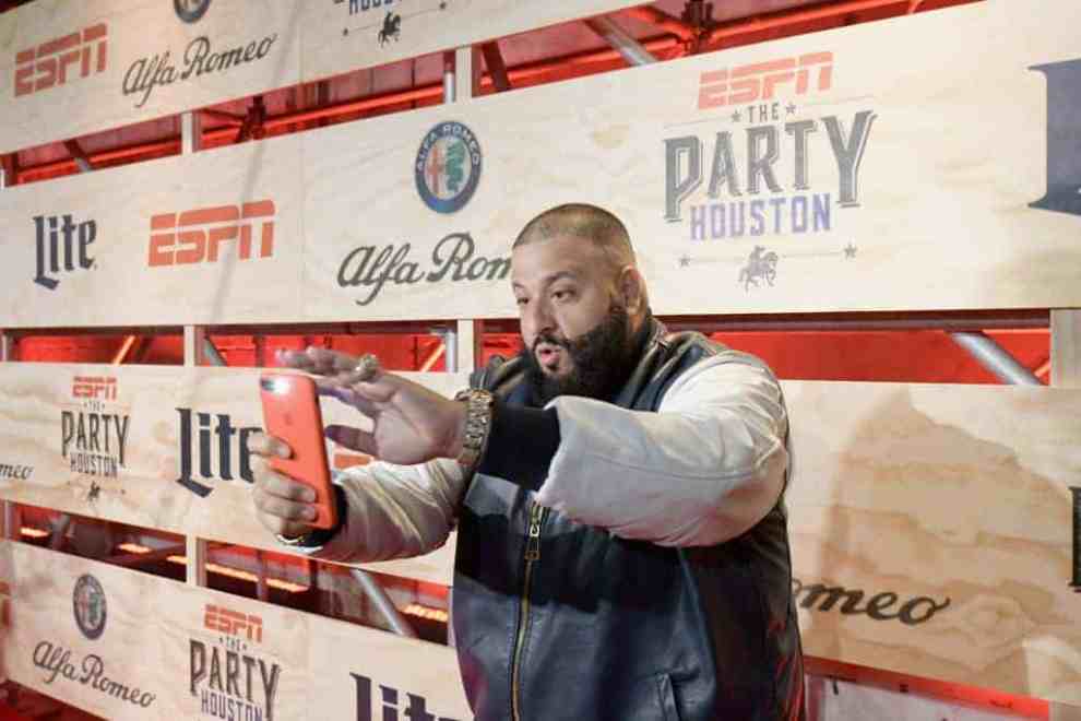 DJ Khaled at ESPN The Party Houston