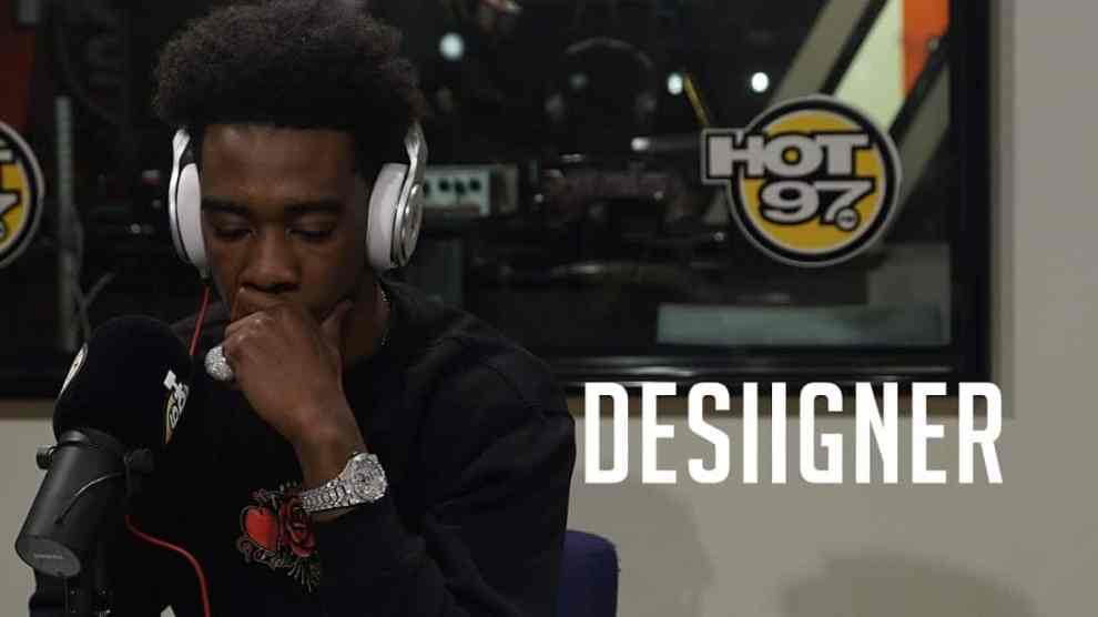 Desiigner in Hot 97 Studio