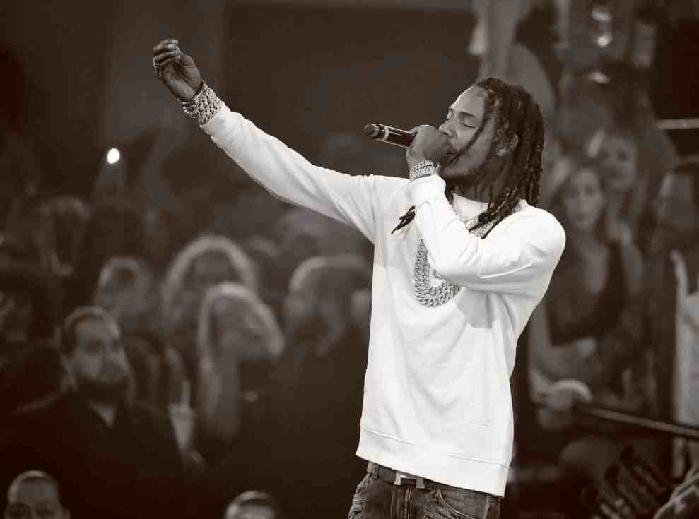 Fetty Wap performing