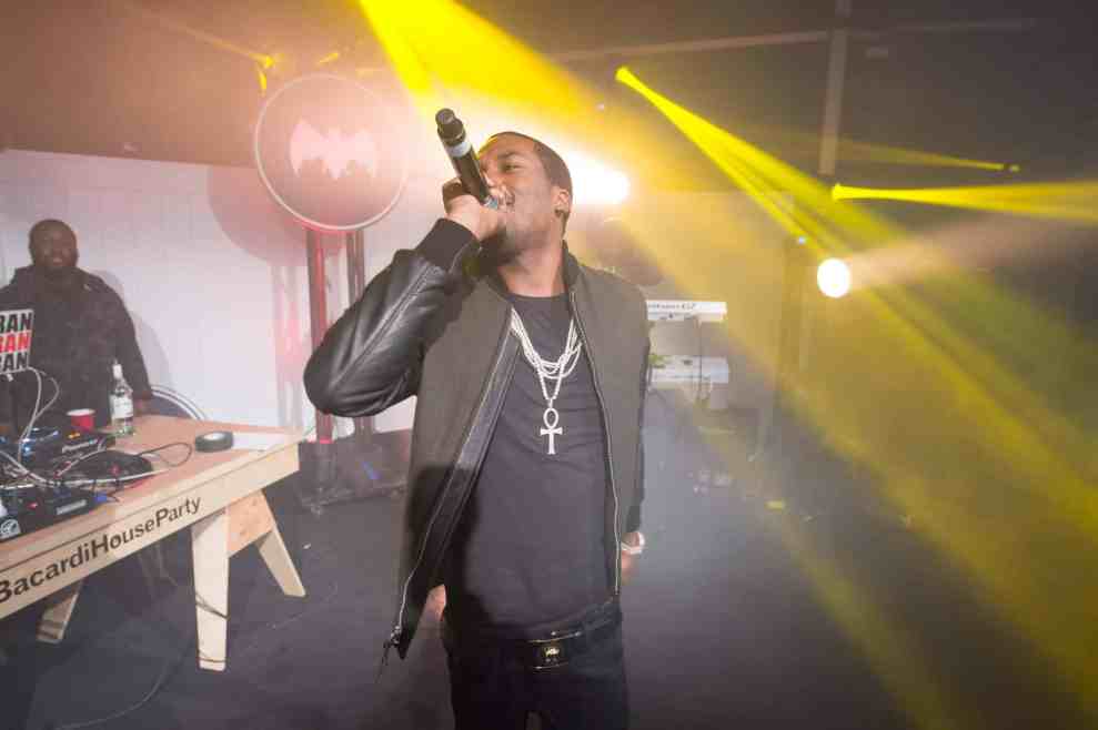 Meek Mill performing