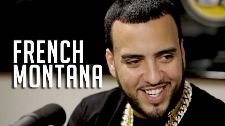French Montana in Hot 97 Studio