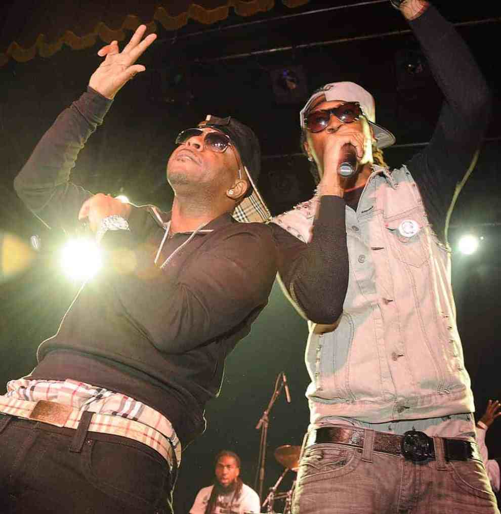 Rocko and Future performing