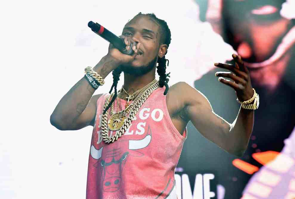 Fetty Wap performing