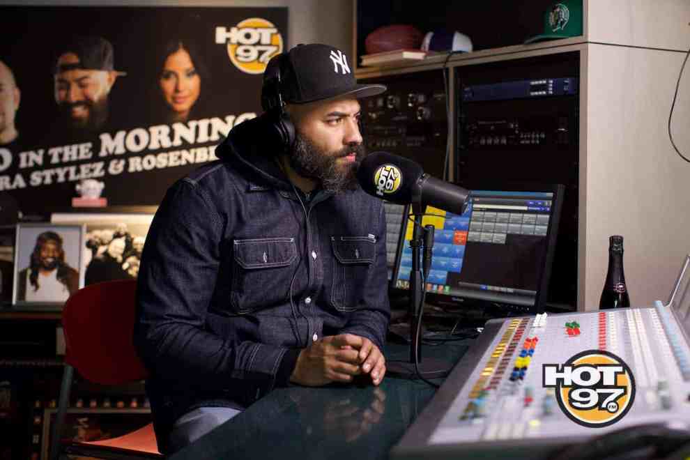 Ebro in Hot 97 Studio