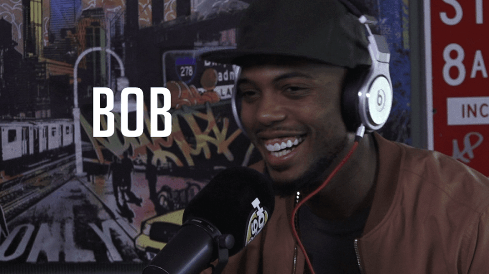 B.o.B. in Hot 97 Studio
