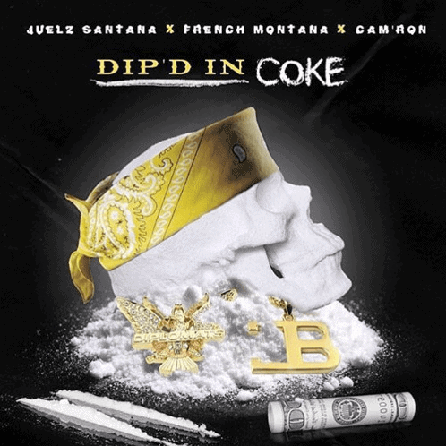 Album Cover Juelz Santana Cam'ron French Montana Dip'd in Coke