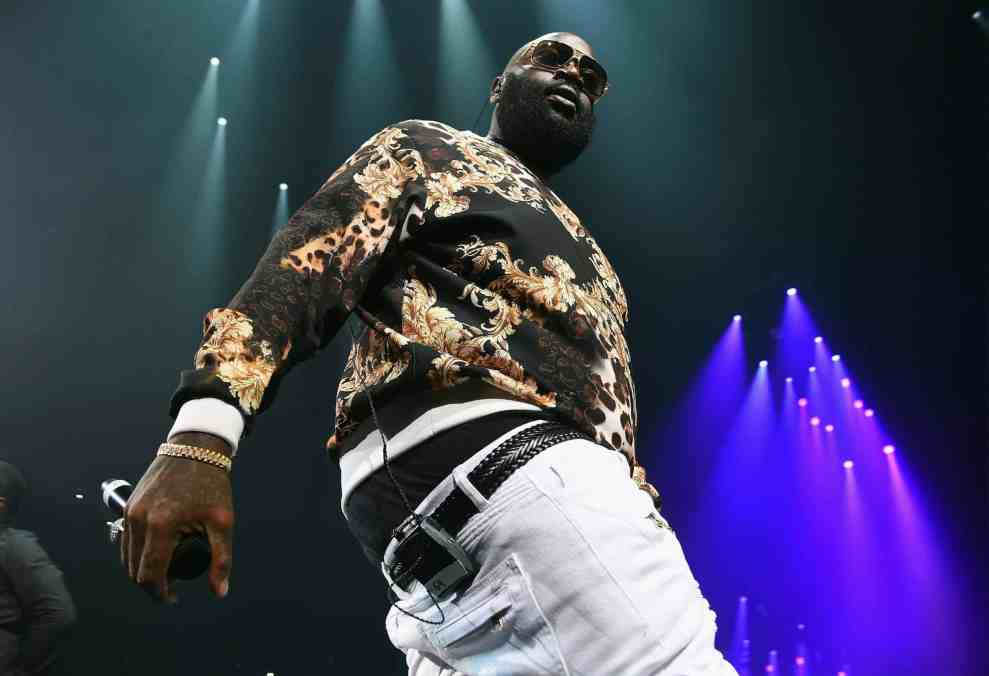 Rick Ross performing
