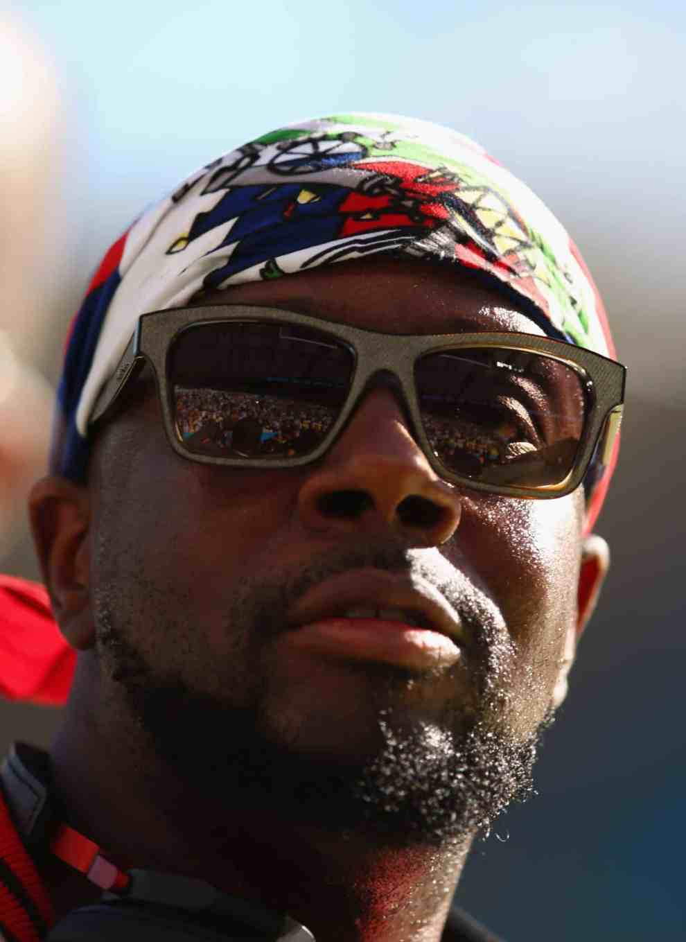 Wyclef Jean in sunglasses