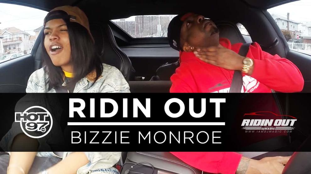 Hot 97 Ridin Out Freestyles with DJ Magic Ep4 Bizzie Manroe