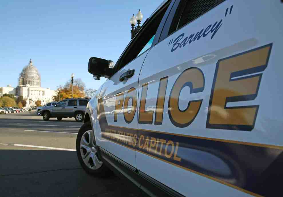 United States Capital Police Car "Barney"