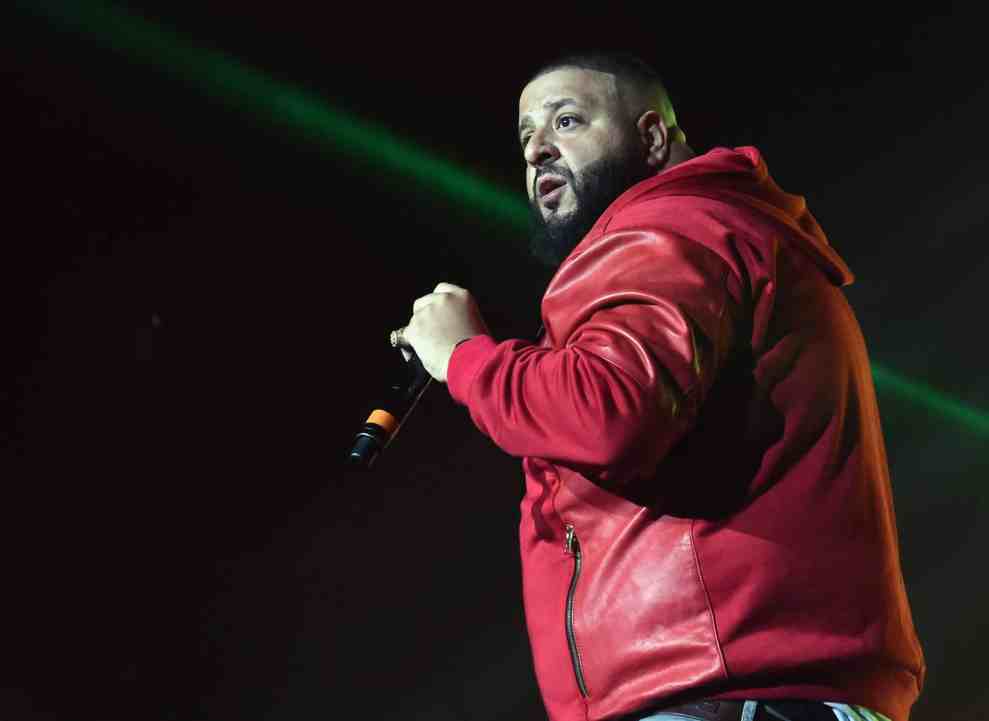 DJ Kahled performing