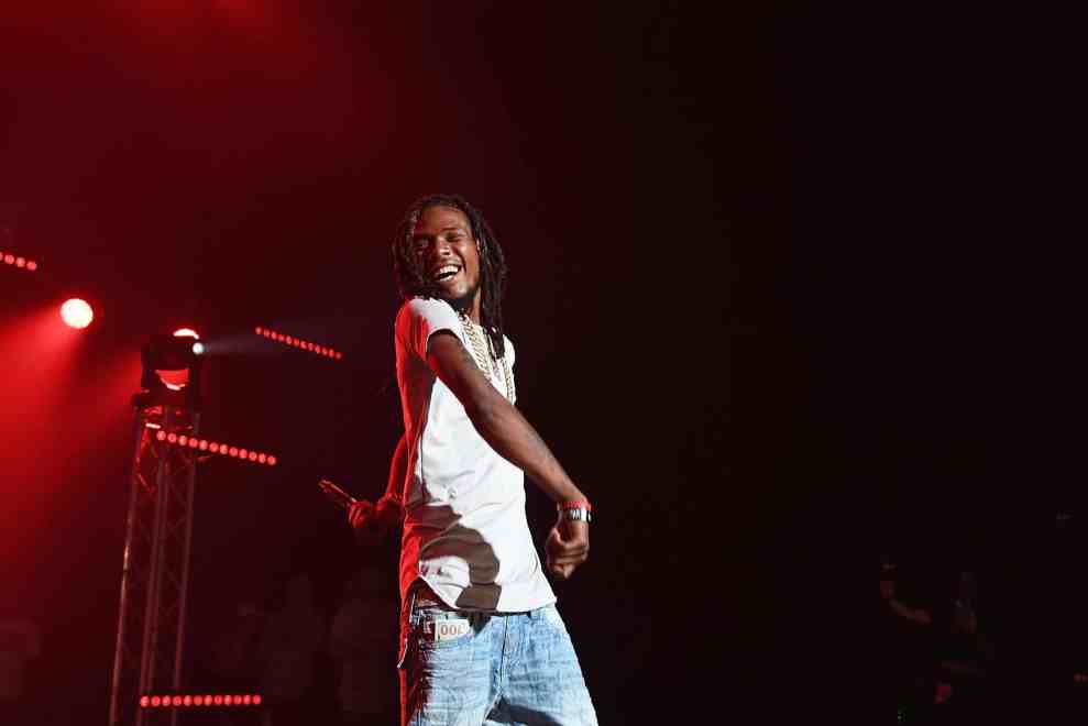 Fetty Wap performing