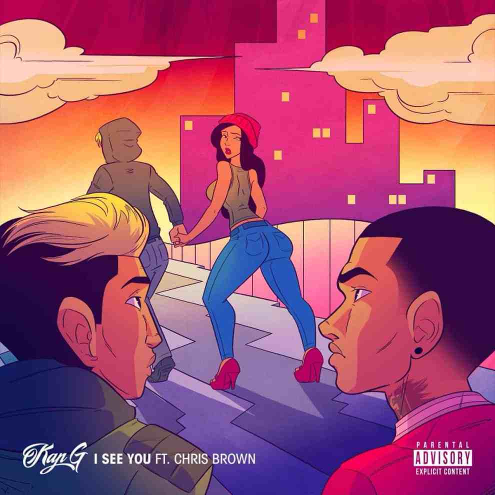Album cover Kap G Ft. Chris Brown - I See You
