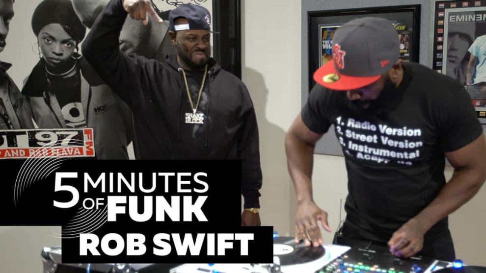 Hot 97 5 Minutes of Funk Rob Swift