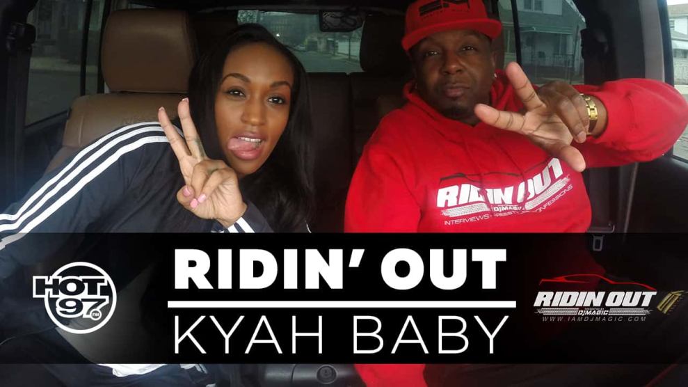 Hot 97 Ridin Out Freestyles with DJ Magic Ep6 Kyah Baby