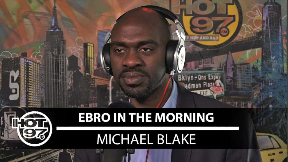 Hot 97 Ebro in the Morning Assemblyman Michael Blake