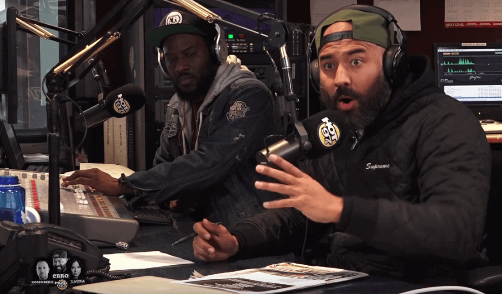 Ebro in Hot 97 Studio