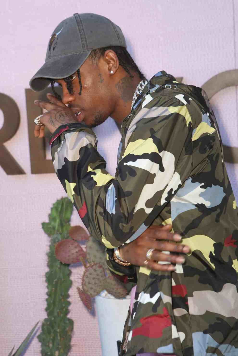 Travis Scott at event