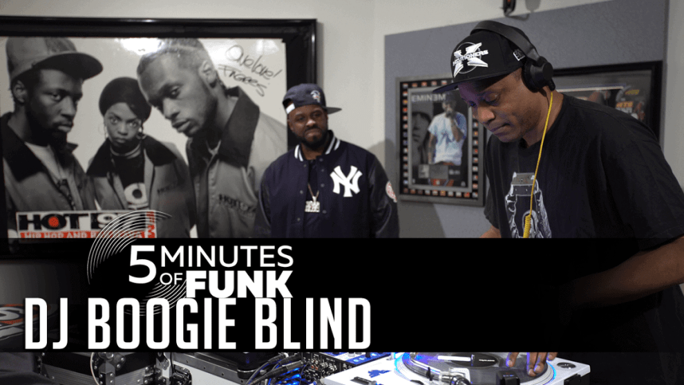 Hot 97 5 Minutes of Funk DJ Boogie Blind