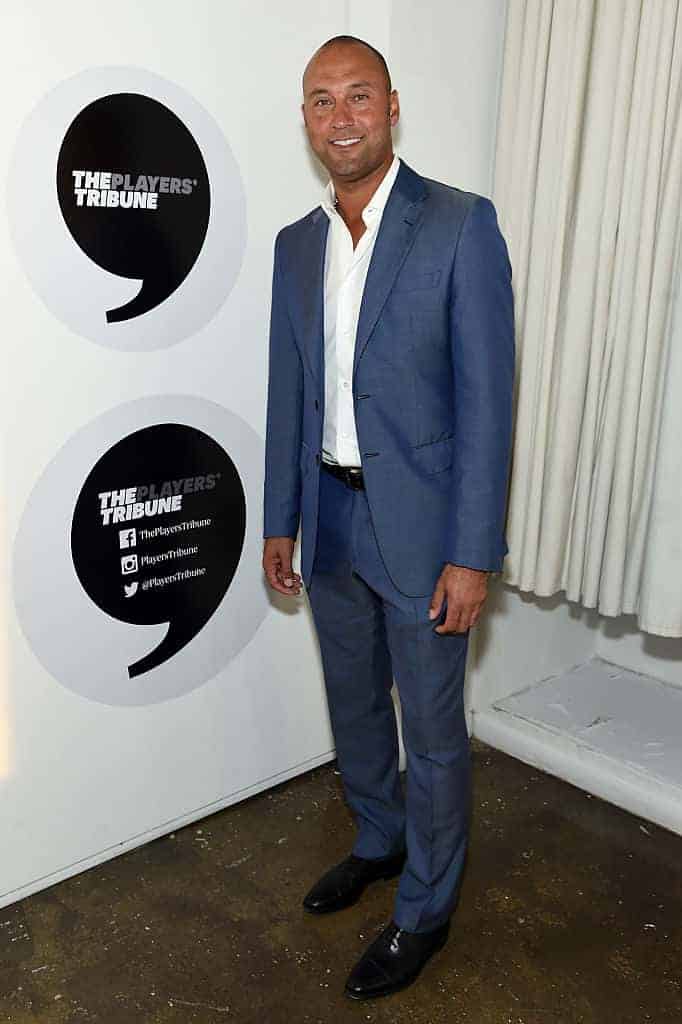 Derek Jetter at the Players Tribune event