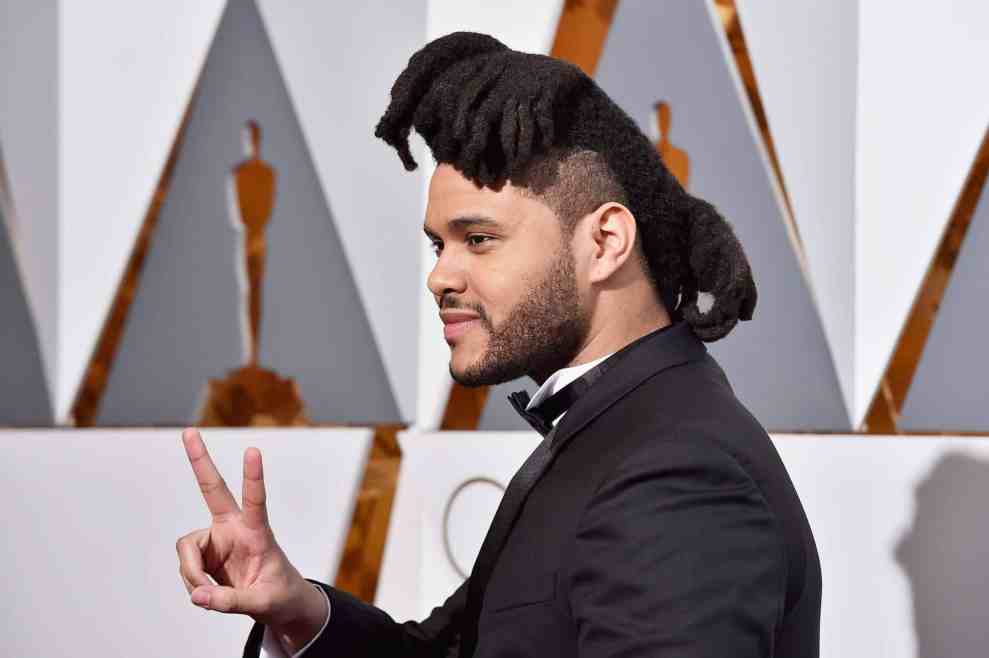 The Weeknd at Oscar's event