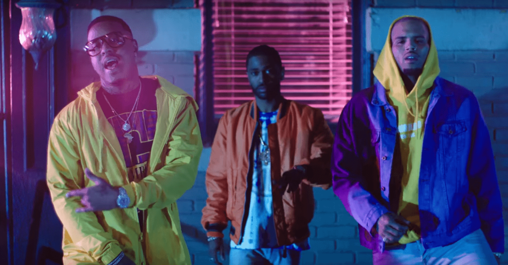 Still from video of Jeremih Ft. Chris Brown & Big Sean - I Think Of You