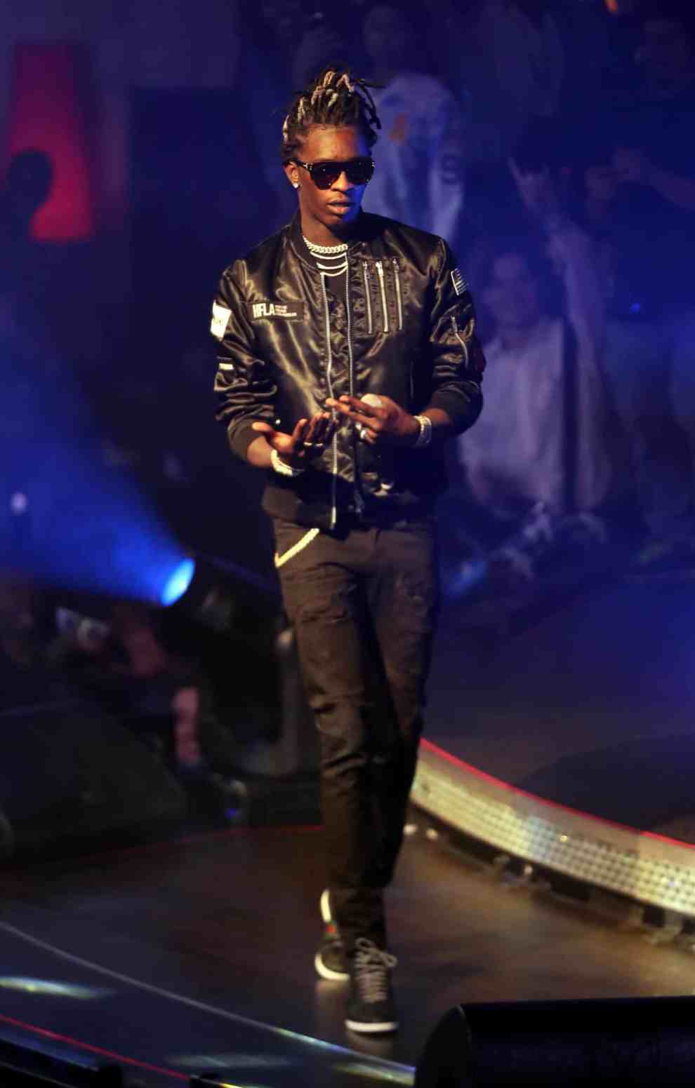 RAPPER YOUNG THUG PERFORMS AT DRAIS (10/6/2016)