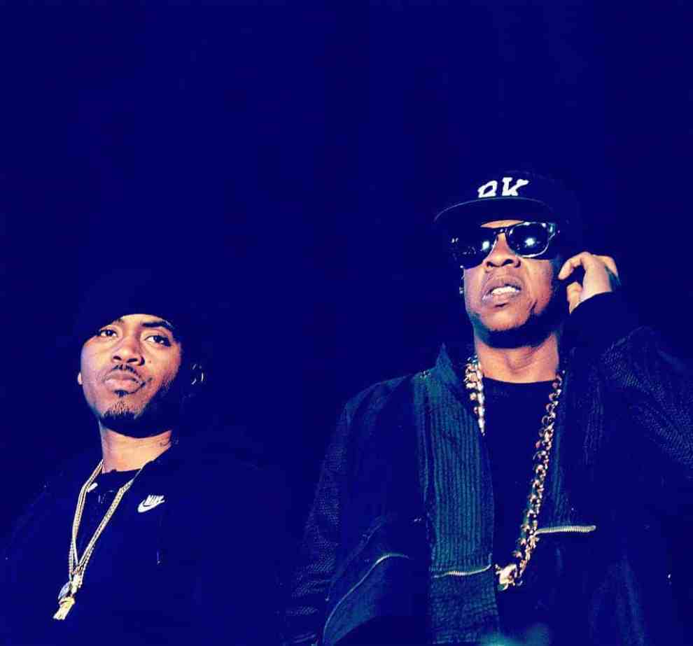 Nas and Jay Z at 2014 Coachella Valley Music and Arts Festival