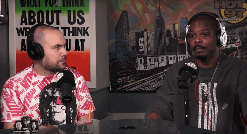 Tracey Mills in Hot 97 Studio