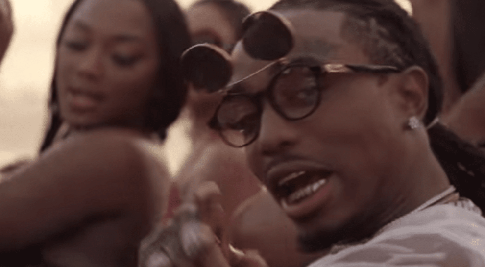 Still from video ‘Slippery’ Migos Feat. Gucci Mane!