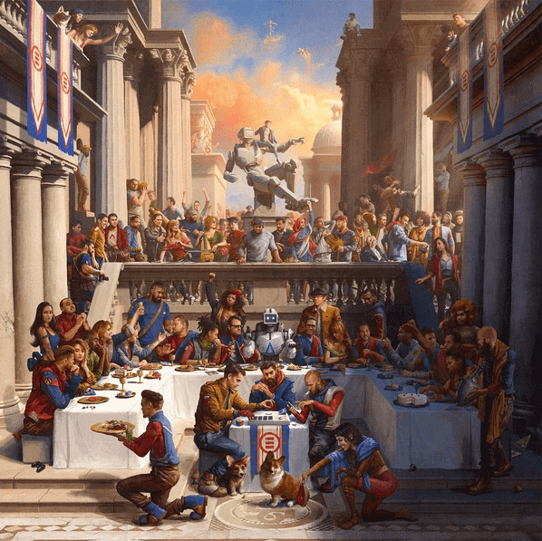 Album cover Logic - 'Everybody'