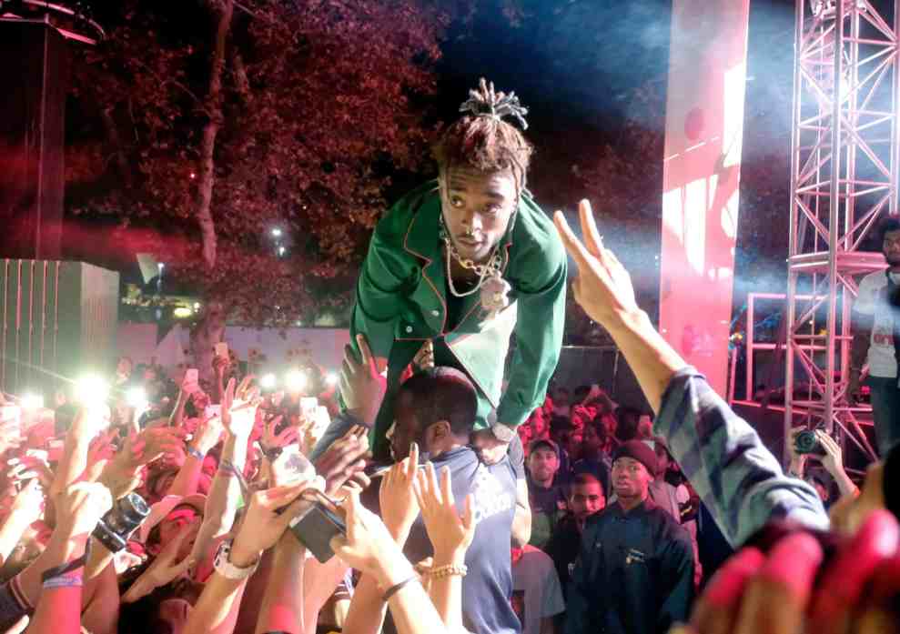 Lil Uzi Vert performing