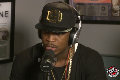 Ne-Yo in Hot 97 Studio