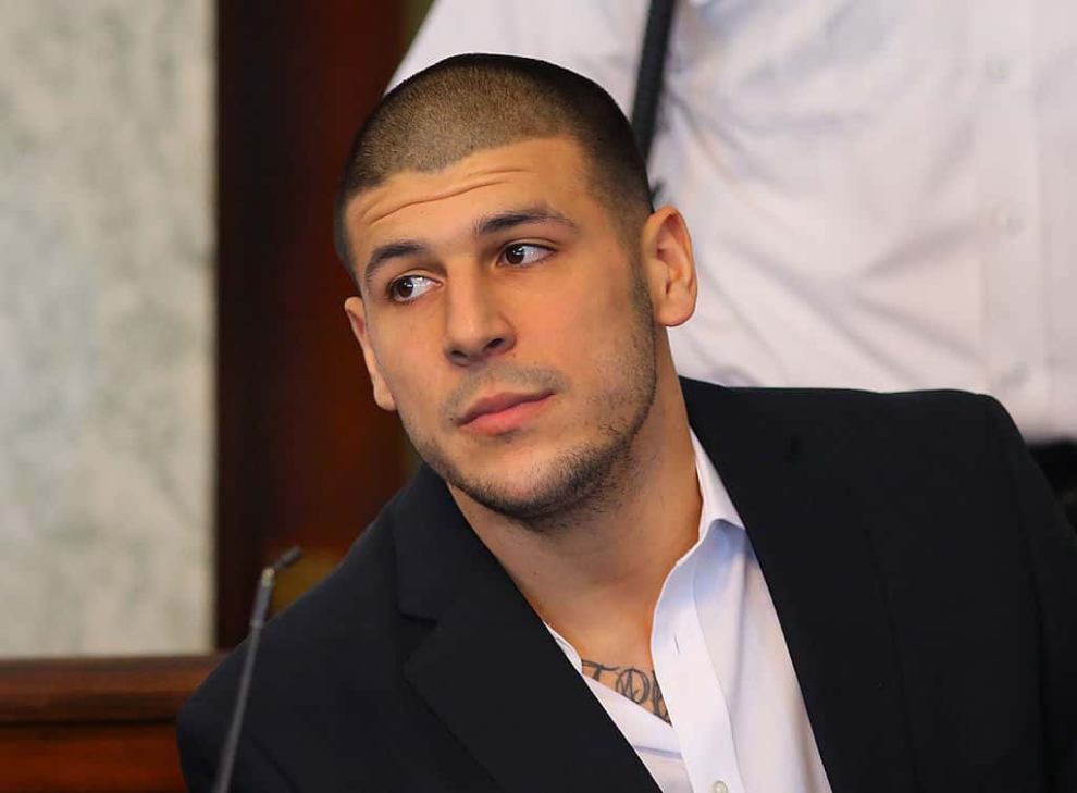 Aaron Hernandez in court